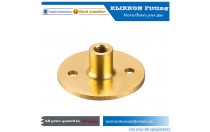 Free threaded Forged brass flange barb hydraulic hose fittings