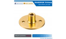 Free threaded Forged brass flange barb hydraulic hose fittings