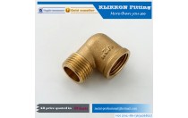 China OEM Service Male Female Brass Fitting Supplier 90 Degree Elbow for Water Tube Manufacturer