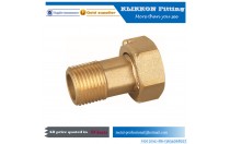 forged brass water meter fitting and Lead free material meter coupling
