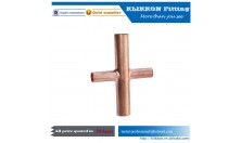 4 way copper pipe fitting  4 way copper pipe fitting