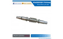 Tight tolerance 45 degree Precision helical gear shaft and gear