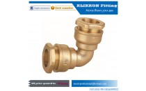 Brass Compression Tube Fitting 90 Degree Elbow Brass Compression Tube Fitting 90 Degree Elbow