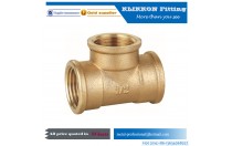 brass press fittings equal tee for plumbing Low MOQ