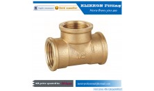 brass press fittings equal tee for plumbing Low MOQ