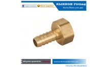 90 degree brass barb gas fitting Low MOQ