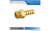 THREADED CONNECTION WITH SLEEVE FOR RUBBER HOSE MALE,1/8 1/4" 1/2" hose barb to bsp npt MALE BRASS FITTING