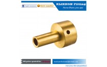 1/8 1/4 3/8 5/8 1/2 3/4 1'' 2''  inch NPT Threaded Brass Compression Coupling Pipe Fittings