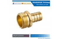 Brass Barstock Hose Barb fittings 90 degree male elbow