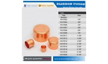 American standard Copper end feed mixed fittings plumbing DIY heavy/slip/solder