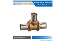 Three Way 1/8 Brass Connect Tee Plumbing Pipe Fitting Npt Female Thread Equal Tee