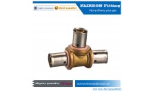 Three Way 1/8 Brass Connect Tee Plumbing Pipe Fitting Npt Female Thread Equal Tee