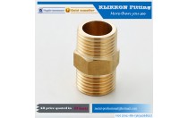 Brass Pipe Fitting 3/8 " Male NPT Thread Plug Hex Head