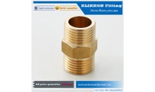 Brass Pipe Fitting 3/8 " Male NPT Thread Plug Hex Head  Brass Pipe Fitting 3/8 " Male NPT Thread Plug Hex Head