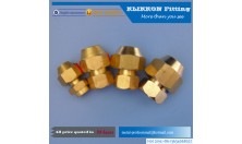 Klikkon threaded straight coupling bulkhead fittings brass  Klikkon threaded straight coupling bulkhead fittings brass