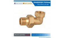 1/2 inch lead free compression coupler threaded brass pex elbow pipe fittings
