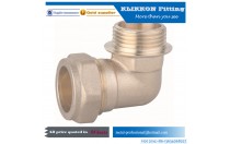 Low MOQ 90 Degree Elbow Brass Pipe Brake Hose Air Brake Fitting