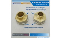 3/16 Brass Equal Tube Coupling compression union fitting