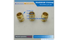 ZHEJIANG factory brass fitting 1/8 12mm pneumatic quick connector
