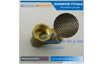 china hose nipple fitting factory Thick wall brass pipe/brass tube sizes