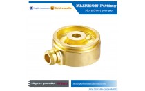 cnc brass pipe fitting Elbow Brass Barb Fitting 3/4 Hose Air Connector Coupler