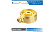 cnc brass pipe fitting Elbow Brass Barb Fitting 3/4 Hose Air Connector Coupler