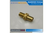 brass pipe fittings factory screw connector 1/2 pneumatic brass fitting