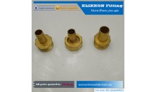 wholesale oem cnc sanitary parts Equal Tee Brass Compression Fittings For Copper Pipe