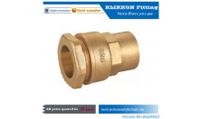 china brass tube fittings supplier threaded brass pipe/brass tube
