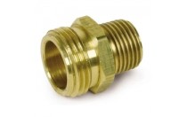 Wholesale screw thread union White plastic button brass fittings Quick coupler