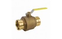 Densen customized brass 600 wog brass female male threaded end ball valve