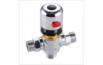 Fyeer Sanitary Ware DN15 Brass Water Temperature Control Valve Thermostatic Fyeer Sanitary Ware DN15 Brass Water Temperature Control Valve Thermostatic