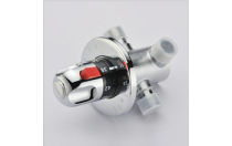 Brass temperature controlled water sensor temperature mixing valve