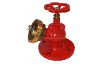 DIN bronze angle type PN10 fire valves DN50 65mm marine valve