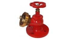 DIN bronze angle type PN10 fire valves DN50 65mm marine valve