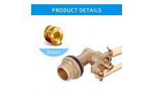 Customized hole stainless steel through floating valve ball
