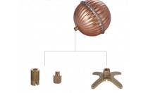 You pornd check valve cast iron ductile iron flange ball float check