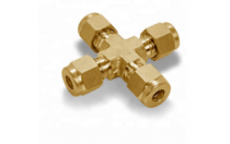 high quality brass cross pex pipe fitting