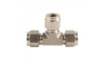 Zhejiang Plumbing Push fitting customizable size LeadFree Brass copper universal equal tee for water pipe fittings