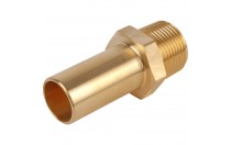 China supplier hydraulic coupling quick connector brass fitting for plastic tube and pipe