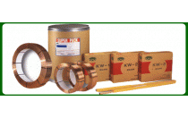 What are the problems with tin brass electrode when welding