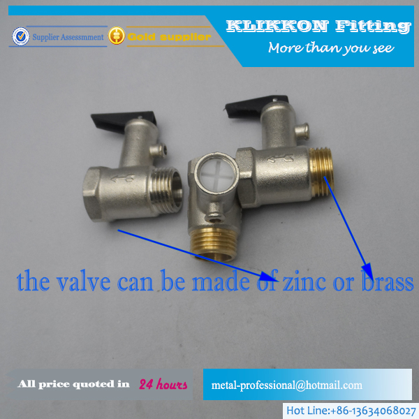   Air Water Pressure Relief Valve