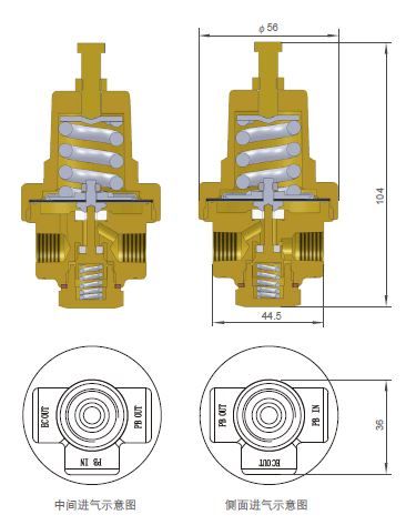 regulator valve regulator valve