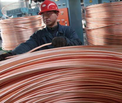 copper pipes 